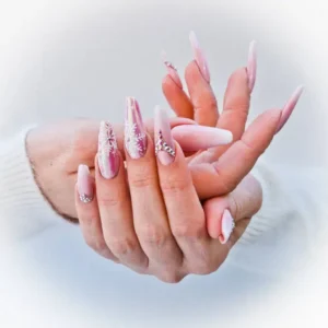 Babyboomer mit Glitzerverlauf