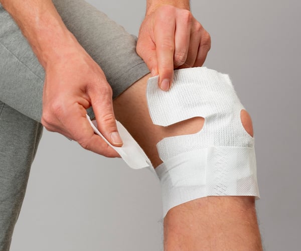 Knie pflaster gegen Arthrose