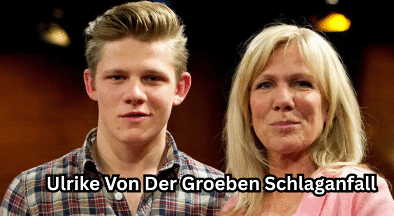 Ulrike Von Der Groeben Schlaganfall