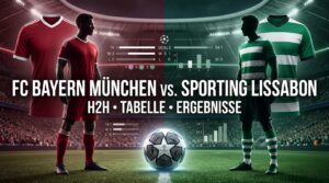 Teilnehmer: FC Bayern München gegen Sporting Lissabon Tabelle